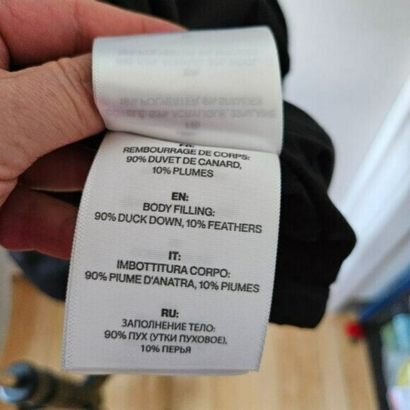 SOIA & KYO CINDI Water Resistant 700+ Fill Down Puffer Black XL NWT - Picture 7 of 12